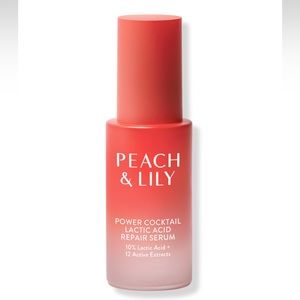 NWT in Box Peach & Lily power cocktail lactic acid repair serum